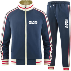 XLIV BLUE & CREAM TRACKSUIT