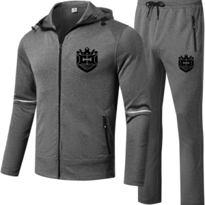 CIVILIZED CITIZEN HOODED TRACKSUIT DARK GREY