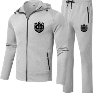 CIVILIZED CITIZEN HOODED TRACKSUIT LIGHT GREY