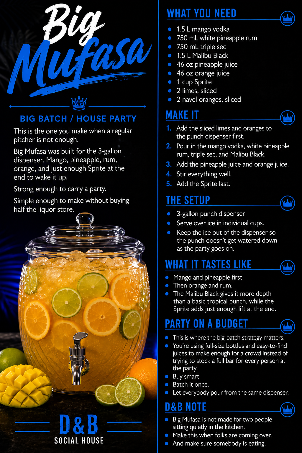 D&B Social House: Drinks We Don’t Gatekeep - Image 3